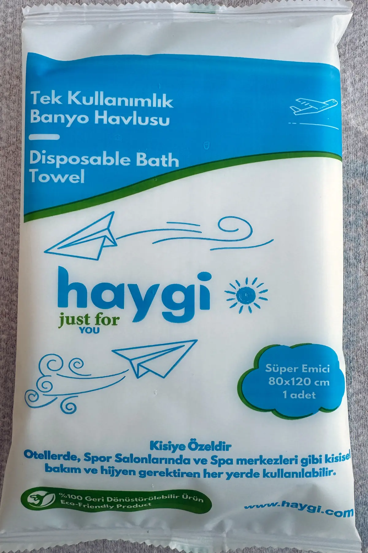 Haygi Tek Kullanımlık Duş ve Banyo Havlusu: Profesyonel Hijyen Çözümü - 4