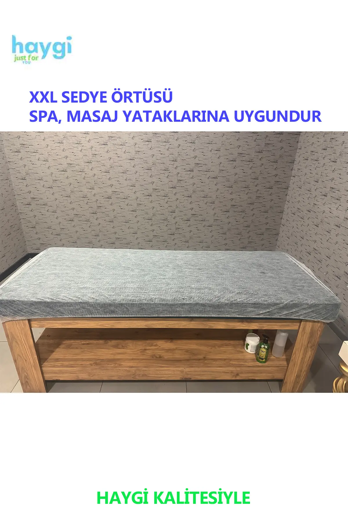 Haygi XXL Masaj Yatak Örtüsü | SPA Salonları İçin En Geniş ve Kalın Seri - 3