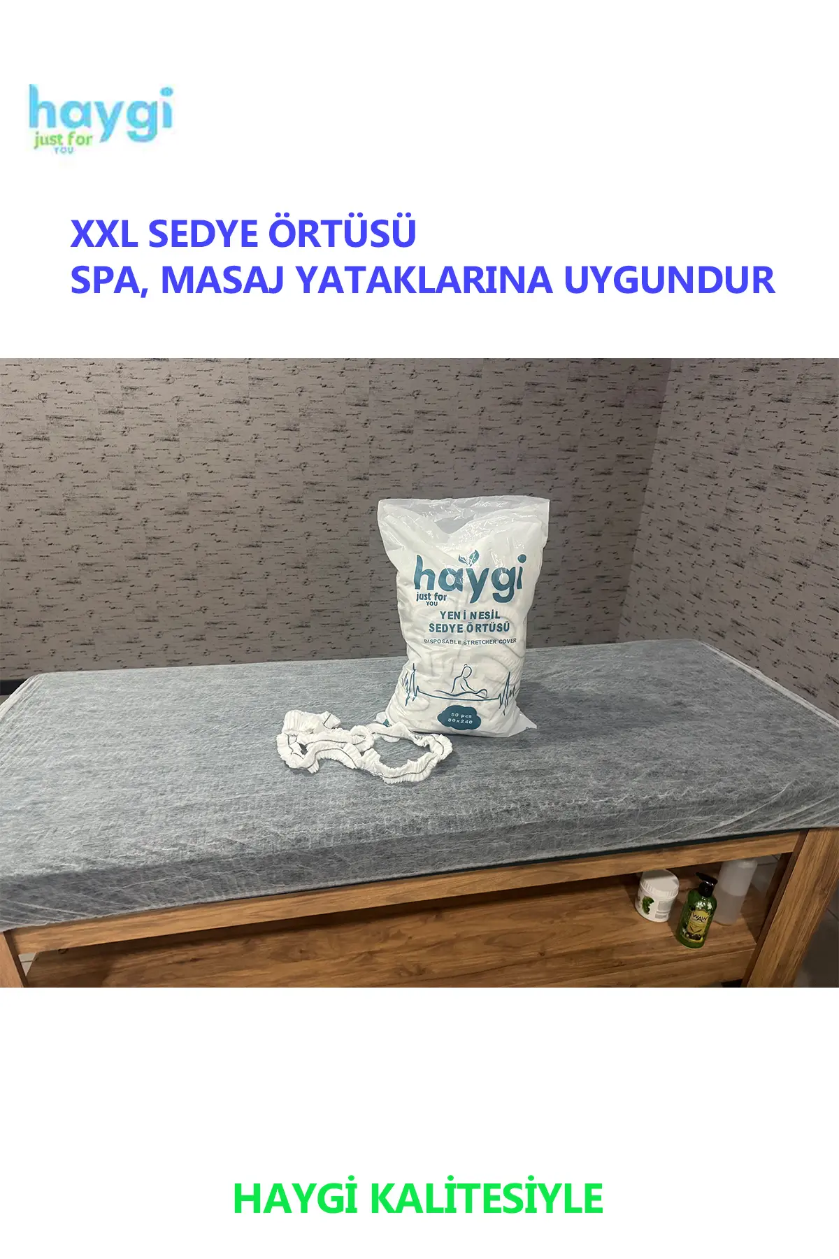 Haygi XXL Masaj Yatak Örtüsü | SPA Salonları İçin En Geniş ve Kalın Seri - 5