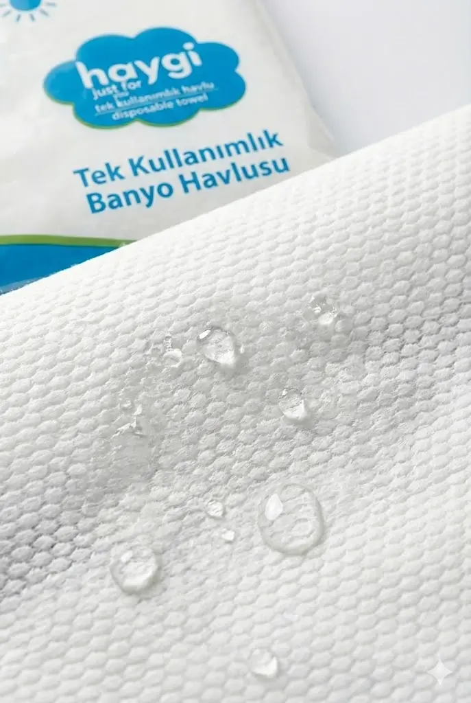 Haygi Tek Kullanimlik Dus ve Banyo Havlusu - 2