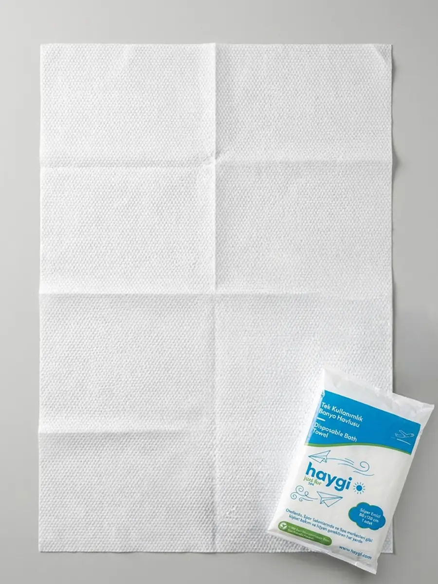 Haygi Tek Kullanimlik Dus ve Banyo Havlusu - 3